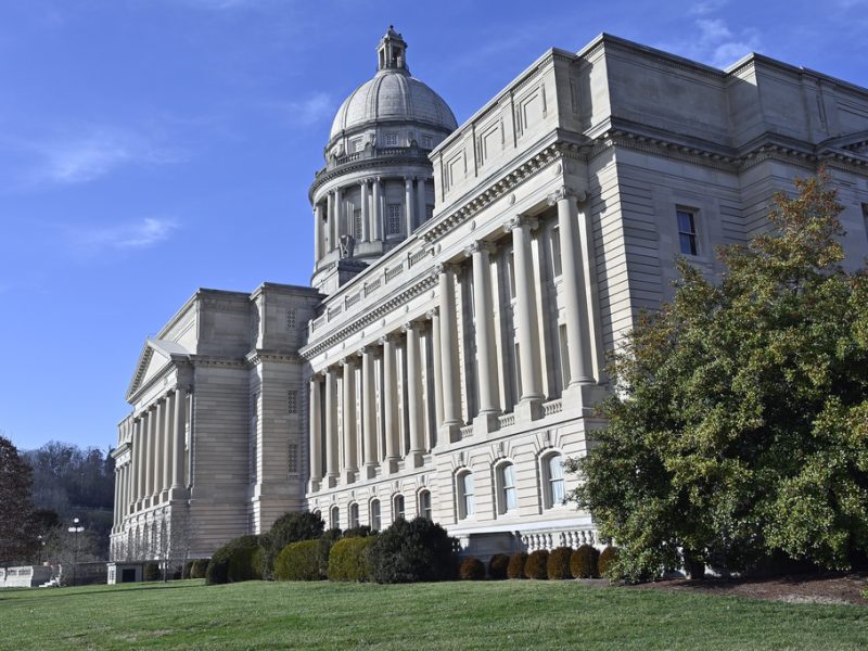 FILE - The Kentucky Capitol is seen