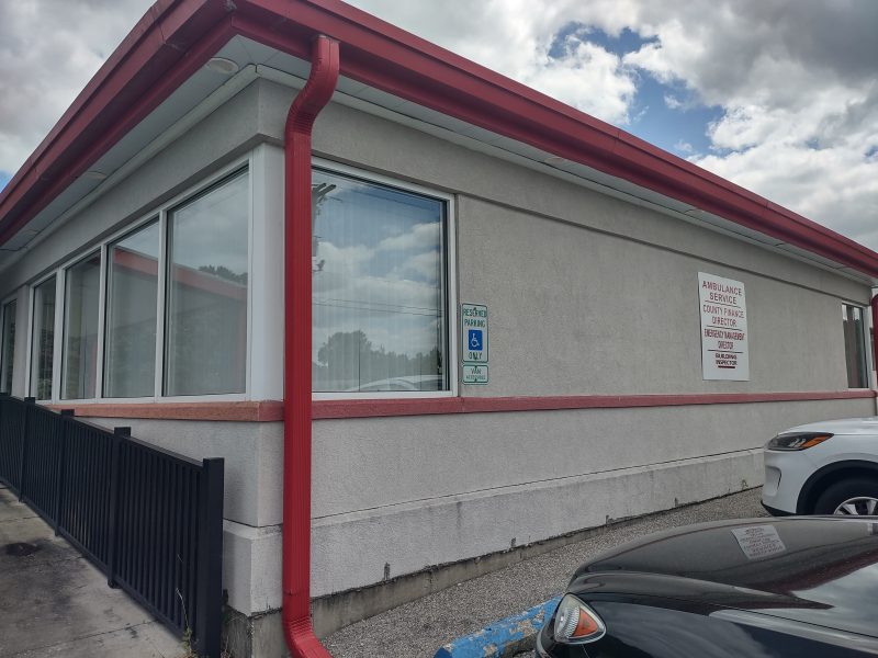 Officials said the new Baby Box will likely be installed on the wall of Rowan County EMS Station 1 in the area between the window and the Ambulance Service Sign.