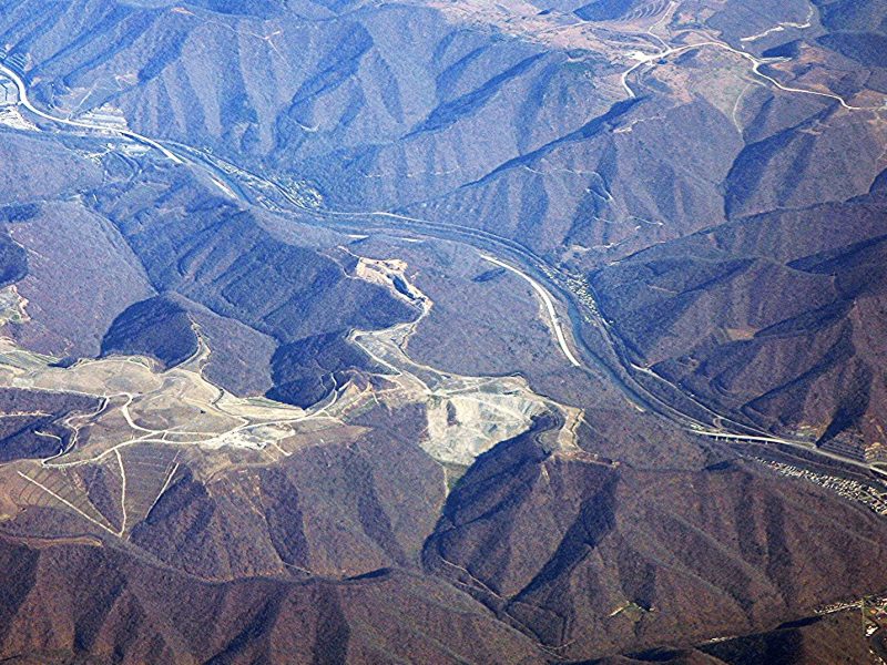 Mountaintop removal mining in Kentucky